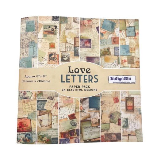 8'' x 8'' Love Letters Paper Book
